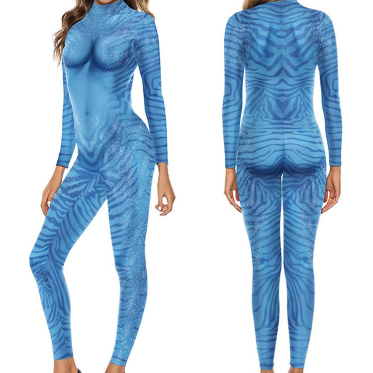 Halloween Anime Avatar 2 Unisex Cosplay Jumpsuit