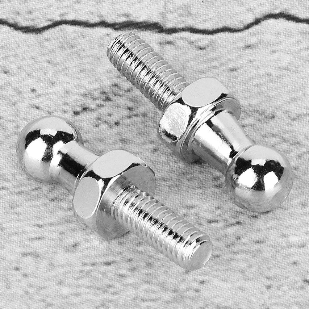2ks CNC hliníková slitina kulový čep šroub pro plynové vzpěry kulový konec kapota