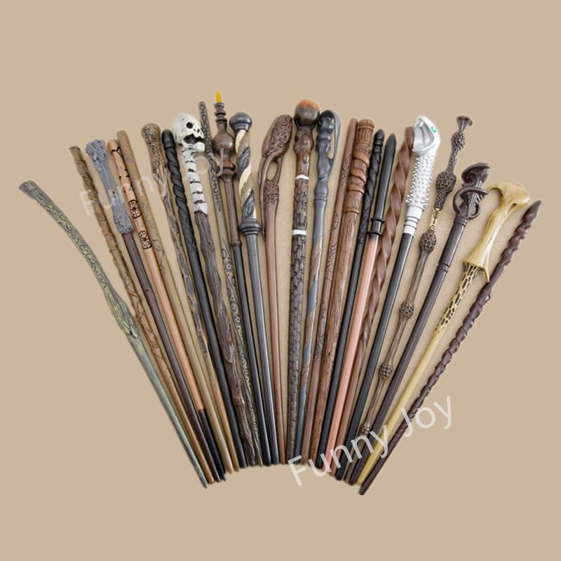 Anime Show Metal Core Magic Dumbledore Wand Children Decoration Toy For Kids Hermione Bacchetta Di Magic Stick