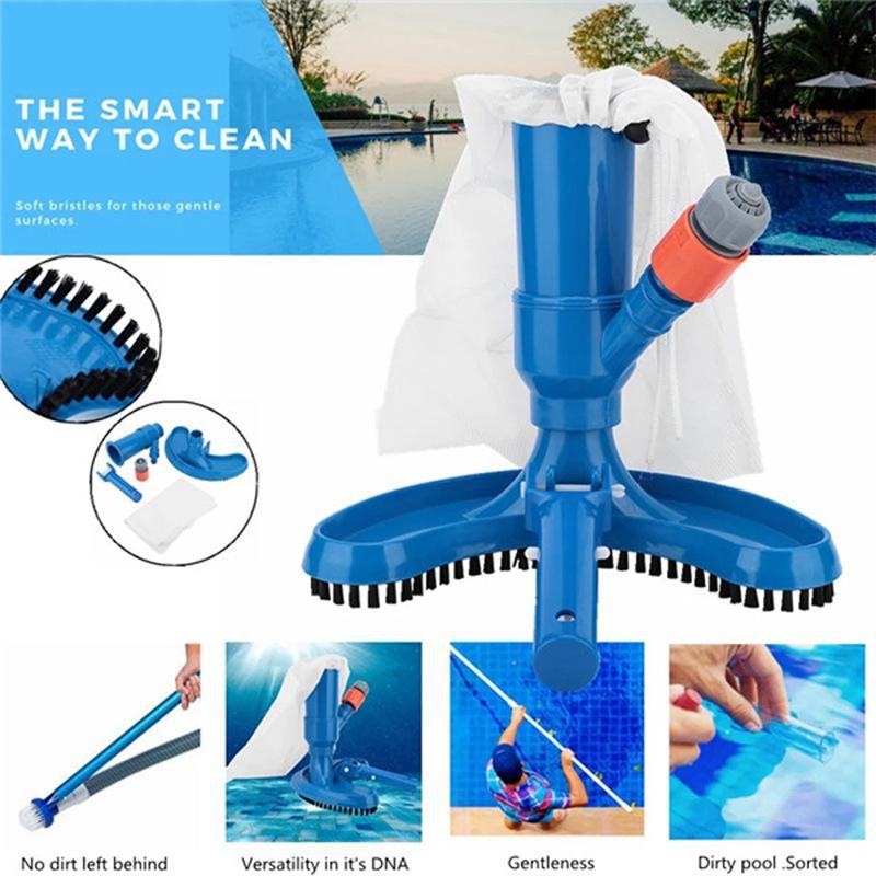 Swimming Pool Portable Vacuum Jet with Brush Suction Head for