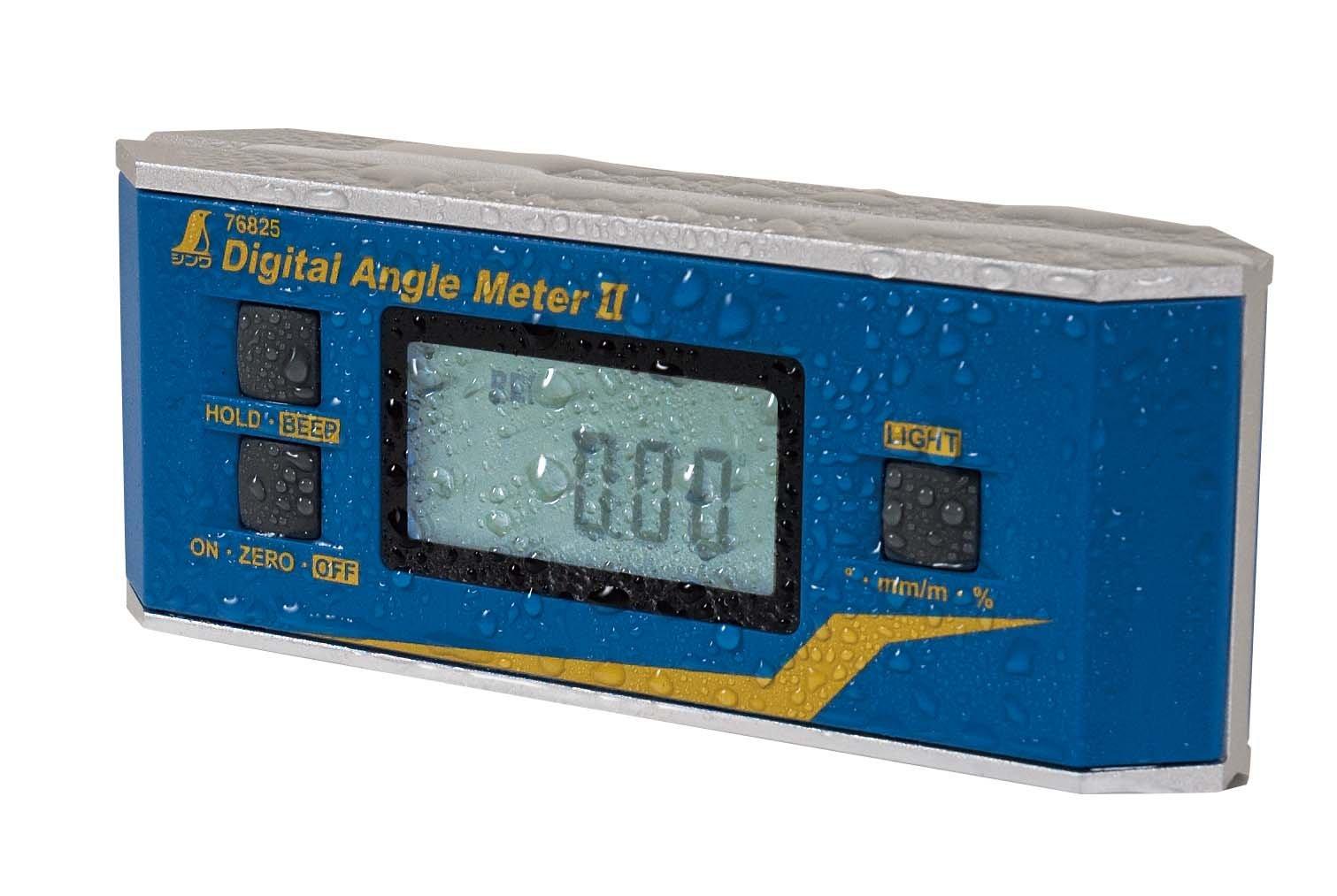 

Shinwa Sokutei Digital Angle Meter II Dustproof and Waterproof 76825 синій