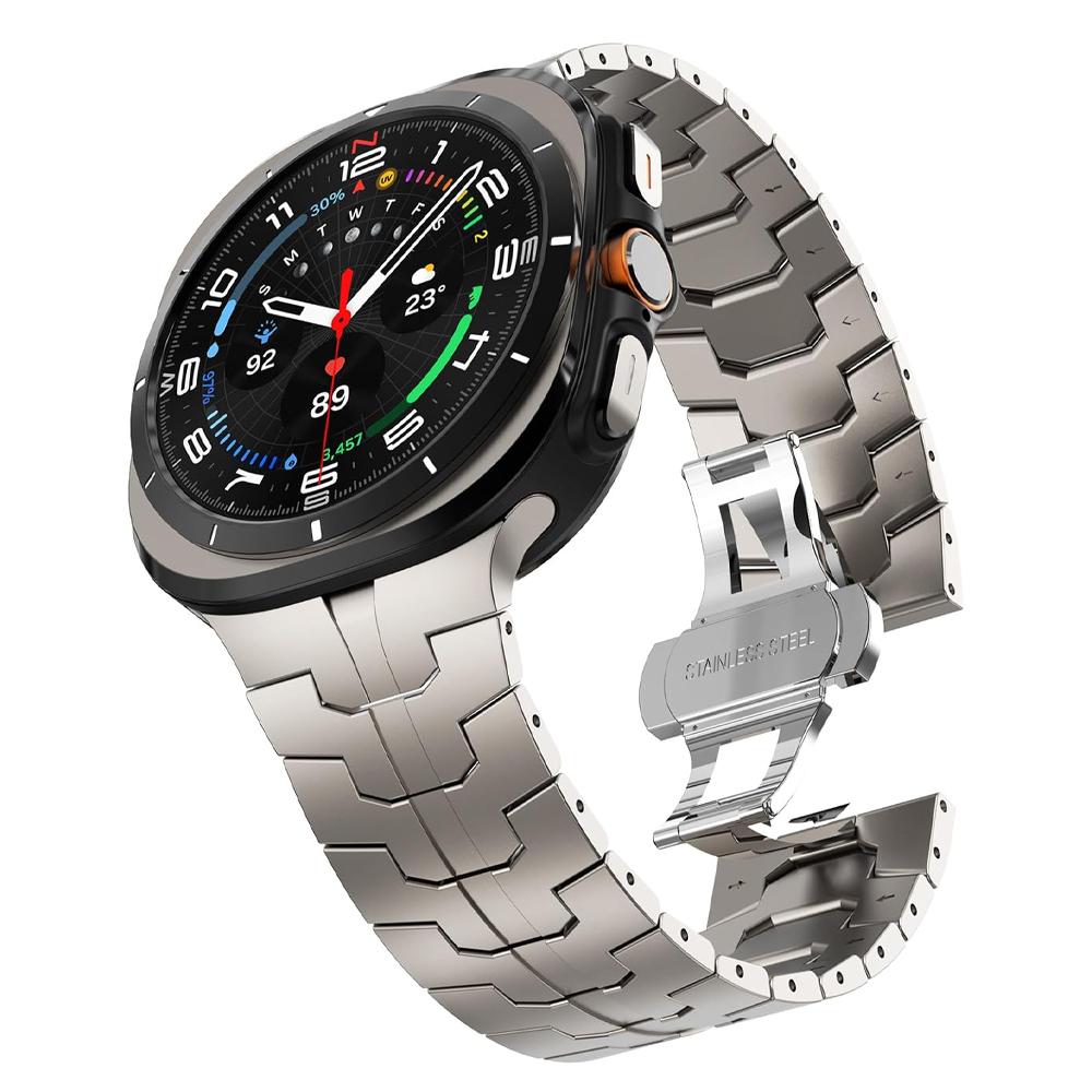 

Men Stainless Steel Strap for Samsung Galaxy 8 classic 46mm Ultra 2025 Luxury Link Bracelet for GALAXY 7 6 5 4 44mm 40mm Band Galaxy 8 44mm 40mm