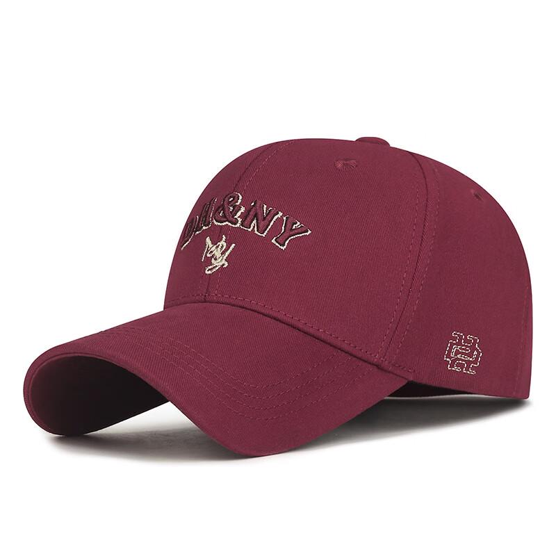Zhen Yue Qi Letter Embroidered Curved Brim Baseball Cap