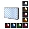 PULUZ 2500K / 9000K 120 LEDs Luz LED para Transmisión en Vivo Video Fotografía Belleza Selfie Luz de Relleno con 6 Filtros de Colores Conmutables (Negro)