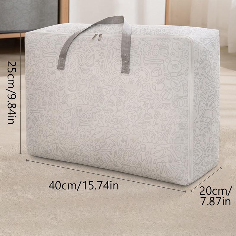 Quilt Storage Bag Non-Woven Fabric Thickened Clothing Sorting Bag Travel Bag