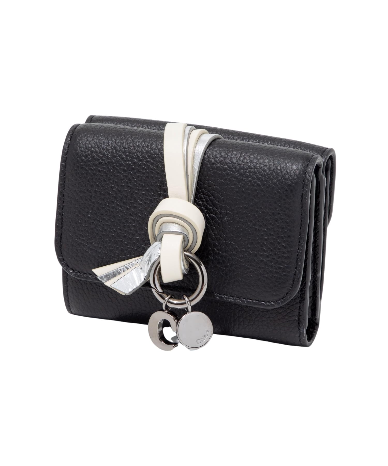

Trifold Wallet CHC24SP945L95 ALPHABET BLACK [Chloe] Women s [Item]