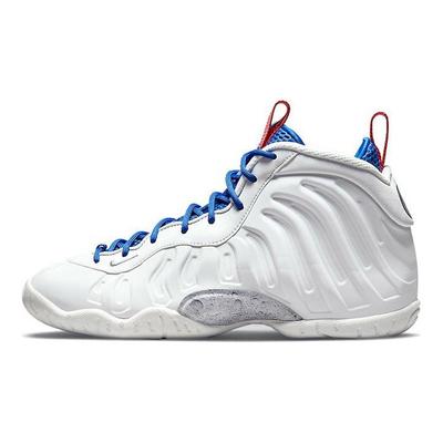 Little Posite One GS USA Moon Kinder-Sneaker Weiß Photon-Dust University-Rot DJ4024-001
