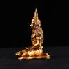 4 Inch Meditating Shiva Idol for Car Dashboard and Home Decor, Lord Shiv Murti Mahadev Sitting Statue Showpiece for Puja Room, Mandir,