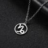 Teamer 12 Zodiac Stainless Steel Necklace Women Men Gemini Aries Libra Taurus Twelve Constellation Birthday Gifts Wholesale