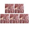 Sparkling Foil Fringe Curtains 1x2m Metallic Streamer Backdrop for Wedding