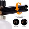 High-Pressure Car Wash Foam Gun with Brush and Snow Foam Attachment