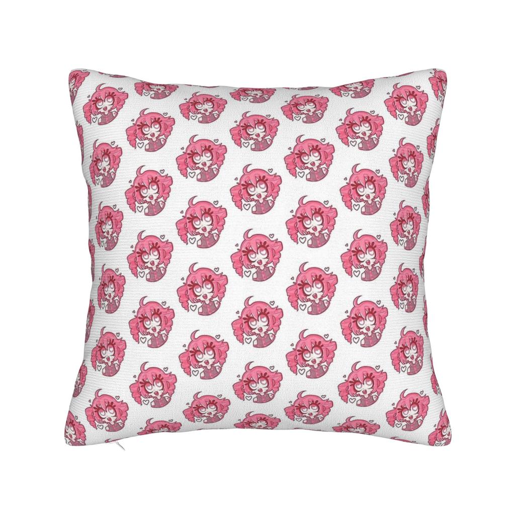 Pearto Poteto Anime Kasane Teto Virtual Singer Pillow Cover Square Pillow Case Cushion Cover Pillowcases For Home Decoration