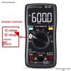ZOYI ZT-102A Precision Multimeter: Intelligent Anti-Burn Electrician Tool for Measuring Capacitance and Resistance.