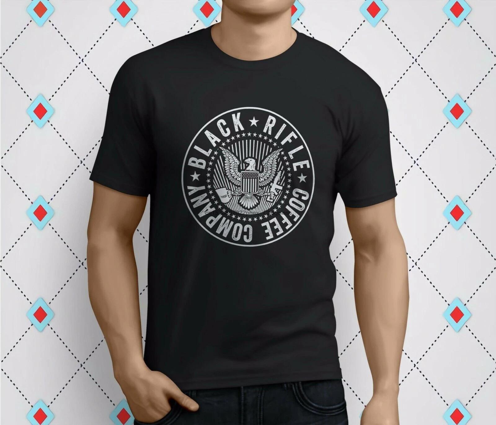 

New Popular Rifle Coffee Company Men s Black T-Shirt Size S-3XL 5XL різнокольоровий
