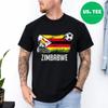 Top z flagą Zimbabwe dla mężczyzn i kobiet Koszulka Zimbabwe