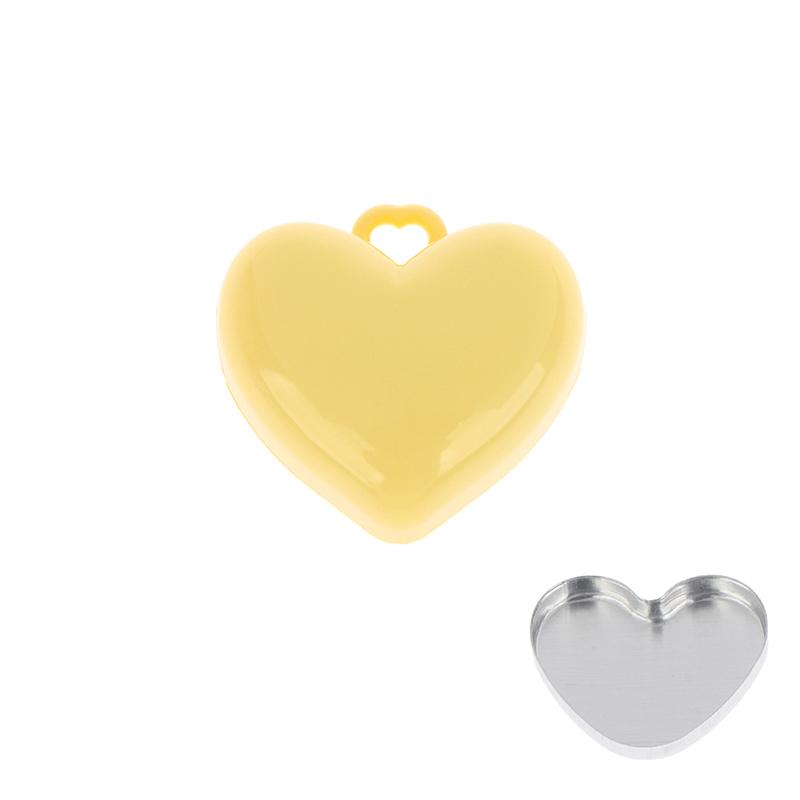 1Pcs Heart Shape Mini Empty Blush Powder Box Eye Shadow Container With Mirror And Aluminum Pan Key Chain Lipstick Case Packaging
