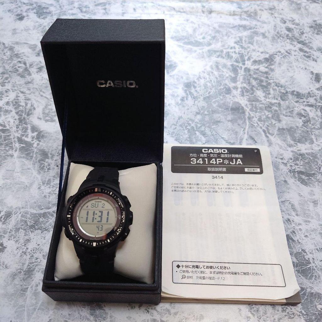 Used Radio Solar CASIO PROTREK PRW-3000