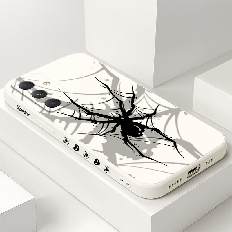 Cool Spider Phone Case For Samsung Galaxy A55 A35 A25 A15 A56 A36 A26 A16 A06 A05 A05S A54 A34 A24 A14 A04 A04S A04E 4G 5G Cover
