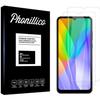 Screen Protector Glass Film - PHONILLICO - Huawei Y6P - Pack of 2 - Tempered Glass - Scratch Resistant