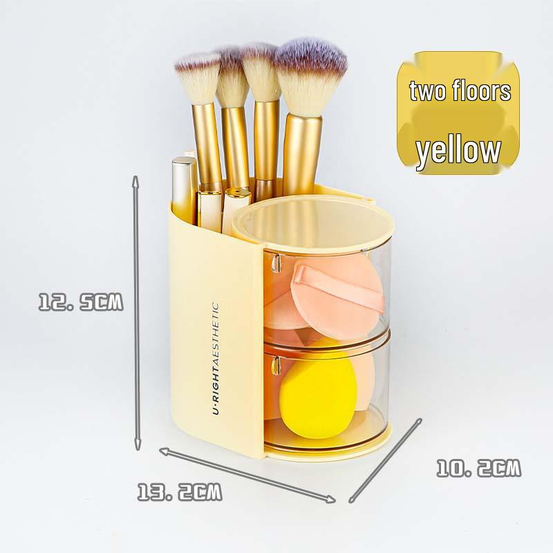 

Высококачественные пыленепроницаемые тубусы для хранения макияжа для кистей, румян, пудры, кушона и спонжей