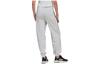 Adidas Knitted Sweatpants Women's Gray Moderate Cuffed Pants HE0417
