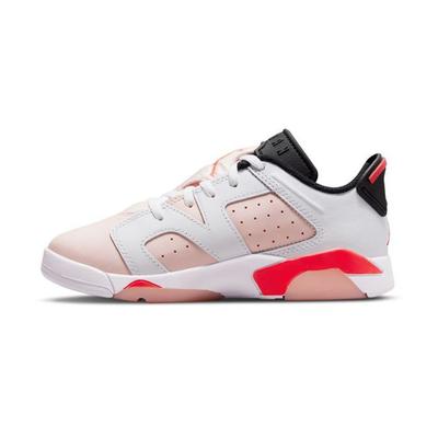 Air 6 Retro Low PS Atmosphere Kinder Sneakers Wit Infrared-23 Zwart DV3528-102