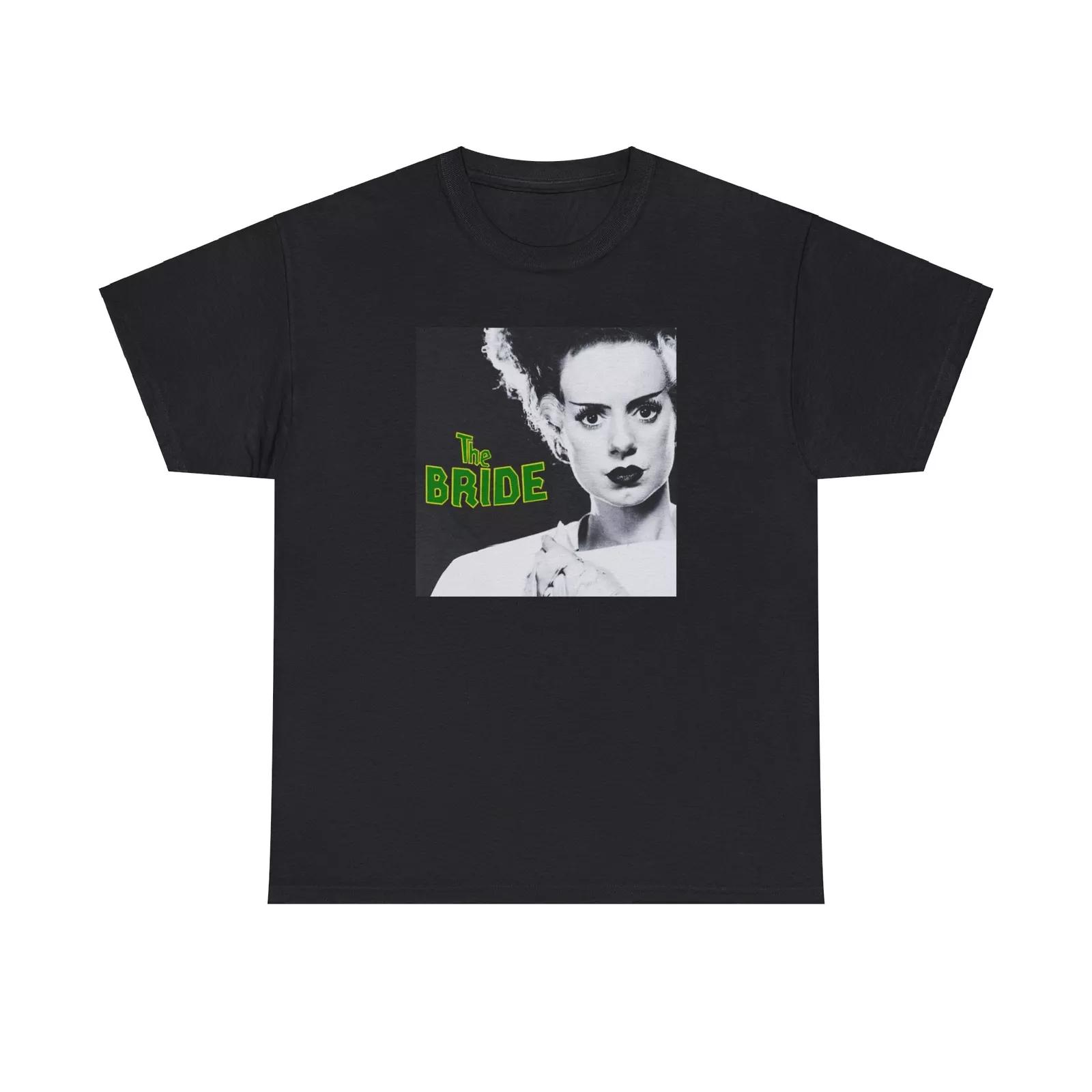 

The Bride of Frankenstein Heavy Cotton Tee, Elsa Lanchester, Movie 4XL