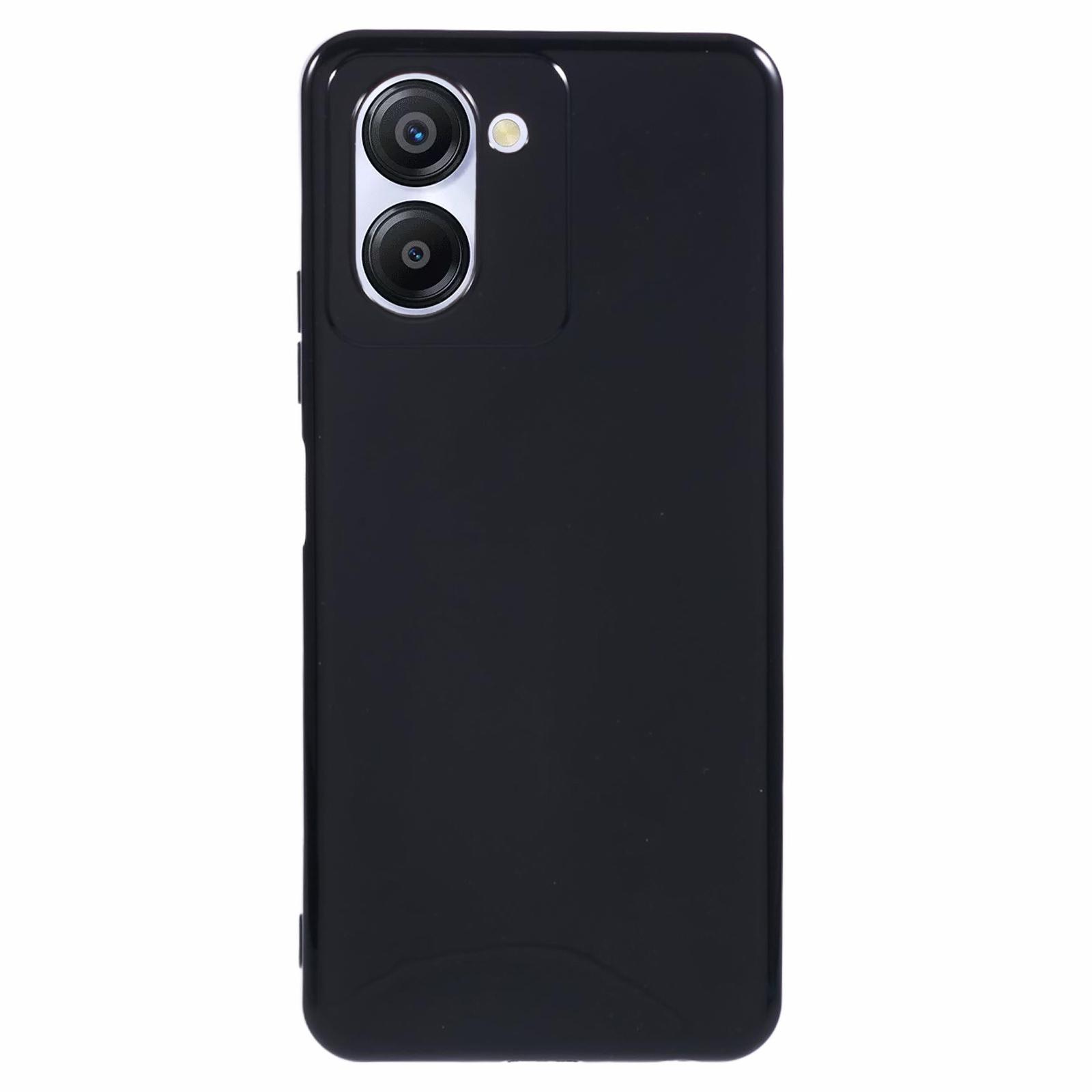 

For Blackview Color 8 Case Soft Finish TPU Thin Protective Phone Cover Black