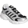 adidas CRAZYCHAOS 2000 Fabric Low Top Kids Lifestyle Shoes Silver Black Kids' KH5646