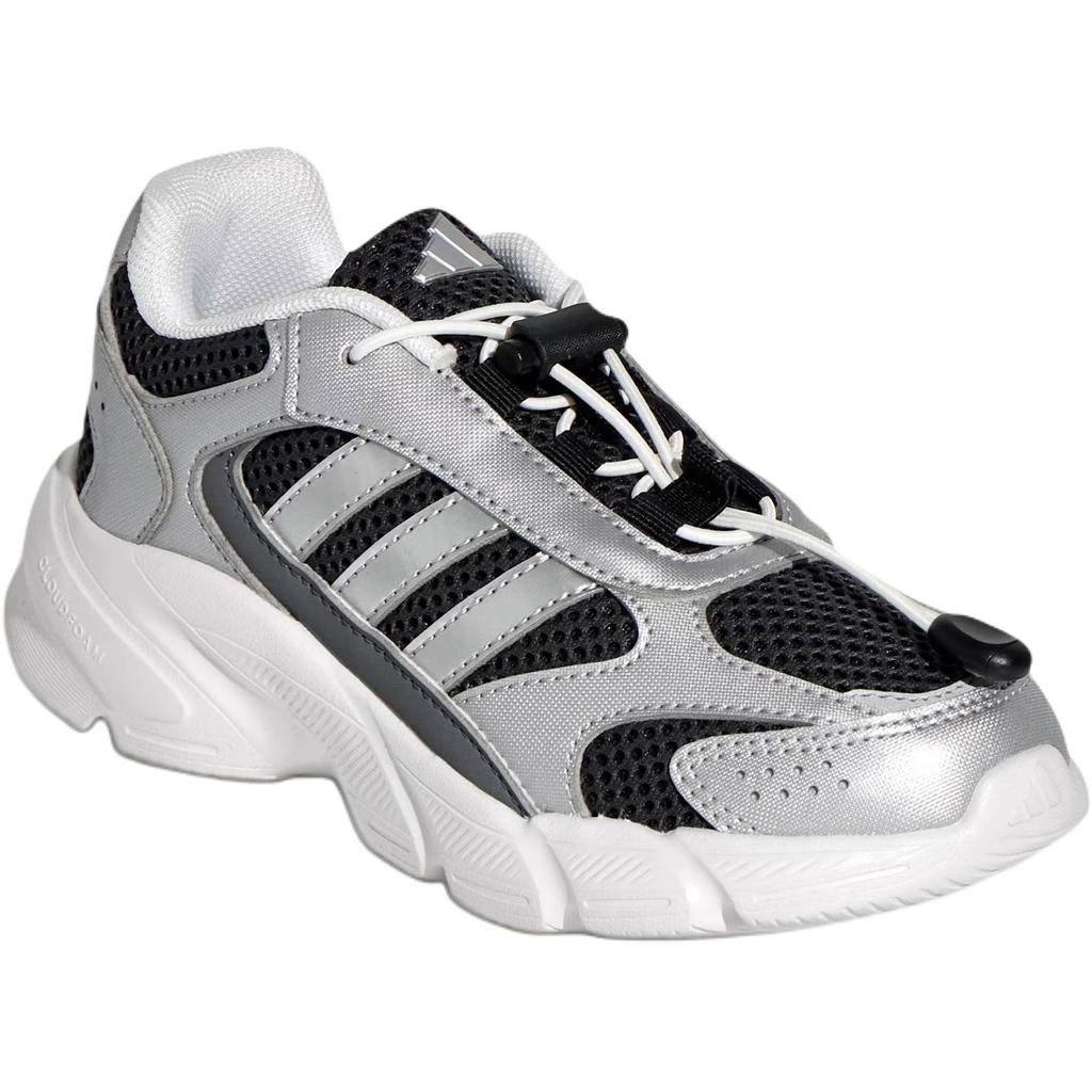 adidas CRAZYCHAOS 2000 Fabric Low Top Kids Lifestyle Shoes Silver Black Kids' KH5646