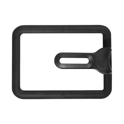 Rectangular Pot Cover, Silicone, Easy To Use, Safe, Thick, Clear Glass, Stand-Up, Black (13*18cm)