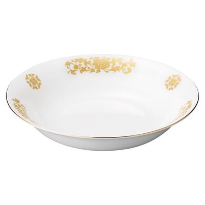 Yamashita Craft Bonchina Gold Arabesque 8-inch Deep Plate 642-38-226