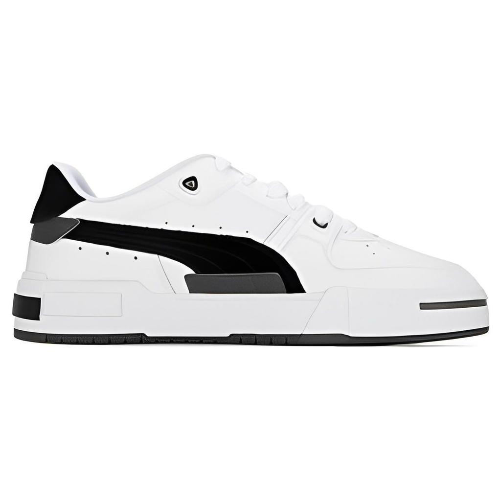 Puma Ca Pro Glitch Leather Comfortable Versatile Shock Absorption Durable Low-Top Sneakers Unisex sneakers Black White 389276-03