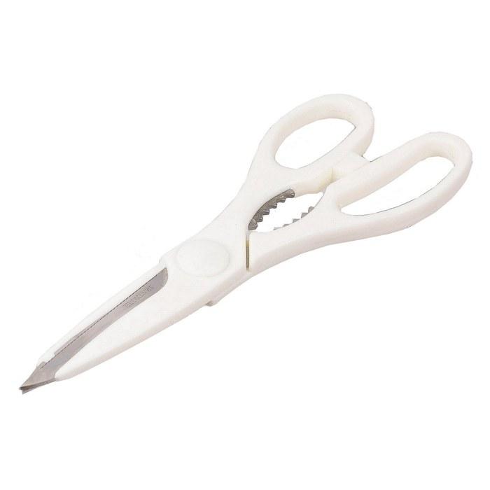 Pearl Metal Scissors Kitchen Shears Basic Beji Live CC-1028 White 215x75mm