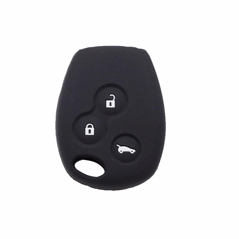Cocolockey For Renault Trafic Vivaro Primastar Opel Movano Kangoo Logan 2 Clio 3 Buttons Silicone Keys Fob Car Key Cover Case