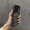 Phone Case For iPhone 17 Pro Max 16E 15 14 13 12 11  XS X XR 7 8 Plus Air  Joyful Christmas Tree Bow Design Shockproof Cover