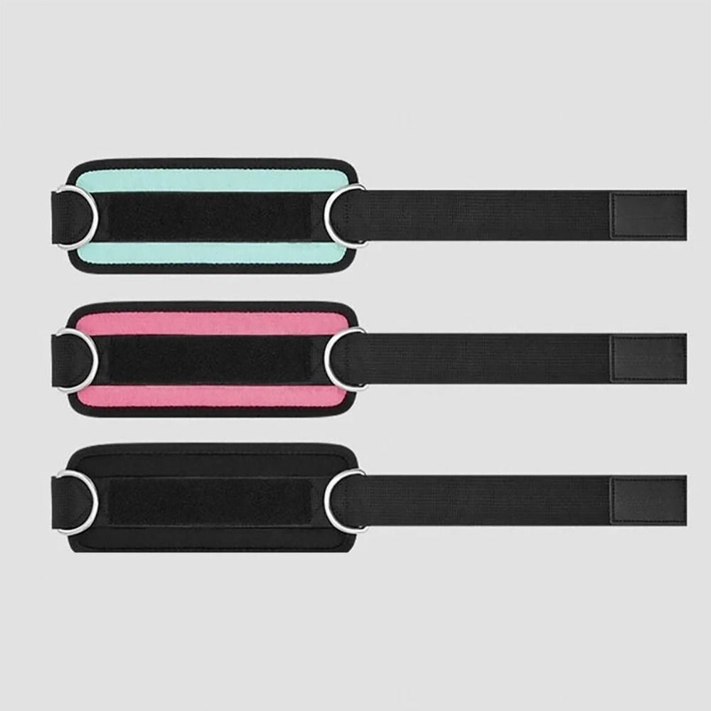 Adjustable Ankle Cuffs Polyester Glute Kickback Straps New Padded Wrist Cuffs  Workout Accessories