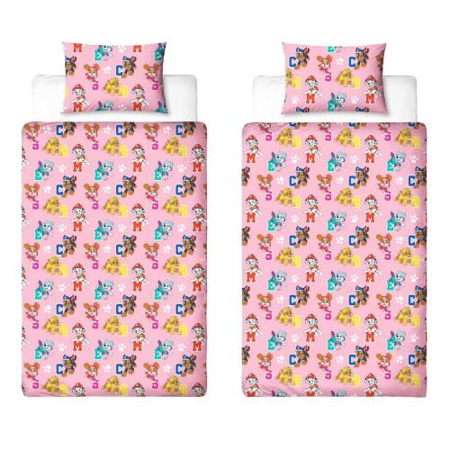 Paw Patrol Cute Pups Reversible Duvet Set