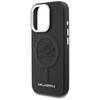 Karl Lagerfeld Initial & Metal Logo MagSafe Case for iPhone 16 Pro Black