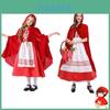 Yue Mei Keshi Rotkäppchen Kostüm für Halloween Cosplay Kinder und Erwachsene