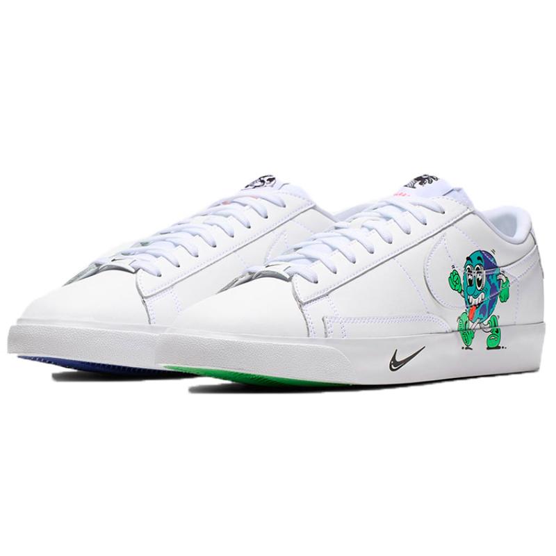 Nike Blazer Flyleather Steve Harrington Earth Day 2019 Sneakers Skateboard Shoes CI5546-100