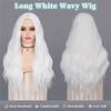 Fashionable Long Wavy Curly Wig Elegant Cosplay Lolita Wigs  Cosplay Party