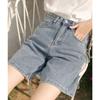 Denim Shorts for Women In Spring and Summer Loose New Wide-leg Five-point Pants To Make Them Look Slim In Large Size Straight Mid-leg Pants