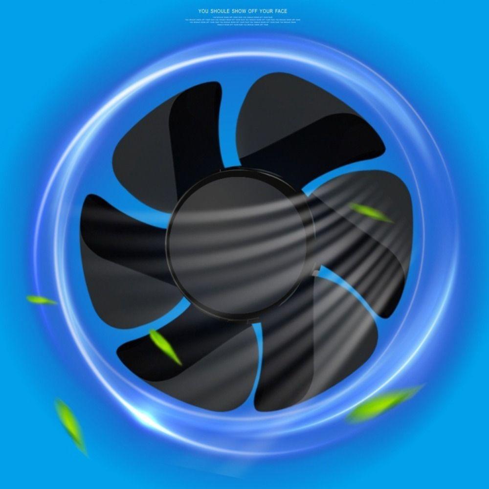 USB Charging Double-head Fan 2-speed Car Cooling Fan Car Air Outlet Fan  Home Cooler