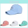 Embroidered English Baseball Cap With Sun Protection For Casual Outdoor Wear
