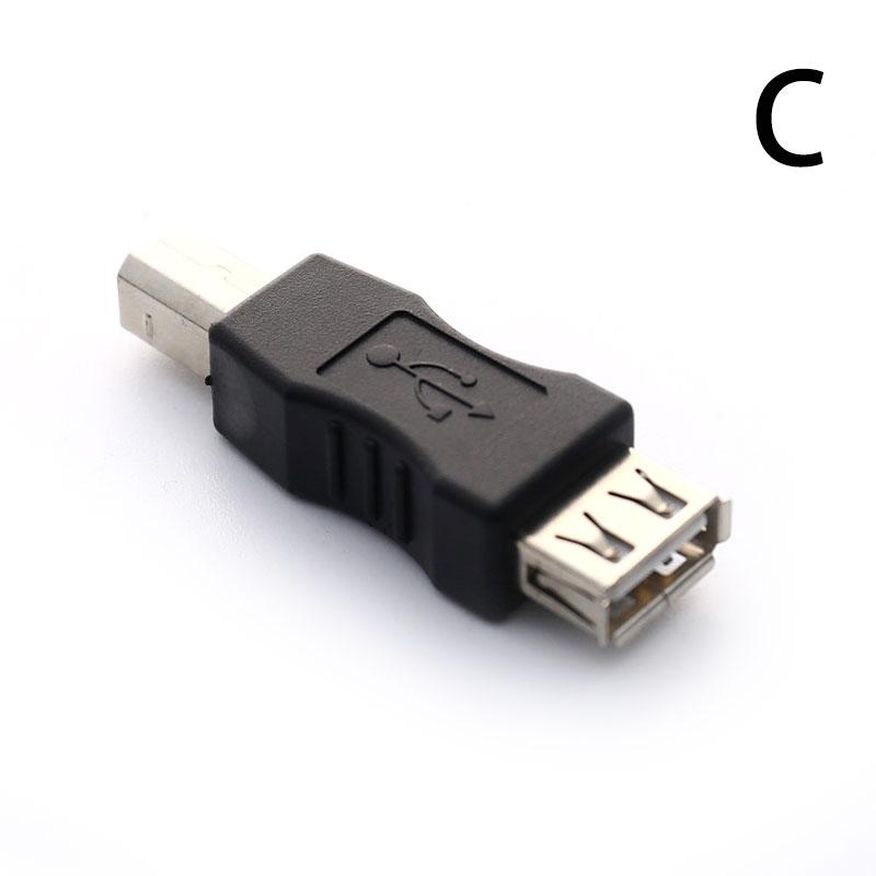 Usb 2.0 typ A samice na typ B samec tiskárny Adaptér skeneru Konektor převodníku