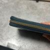 Used [Louis Vuitton] Monogram Empreinte Line Wallet (Navy)