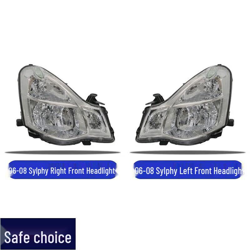 

06-12 Nissan Classic Sylphy Headlight Lampshade Assembly for High/Low Beam Driver Side - Left + Single Pack