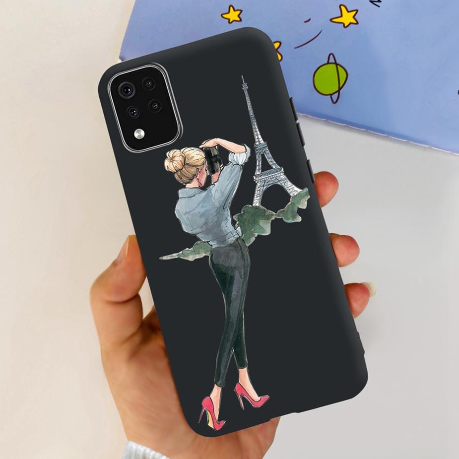For LG K42 Case LM-K420 LMK420H Cute Fashion Painted Cover Soft Silicone Phone Case For LG K42 K 42 LGK42 Back Cover 6.6'' Coque