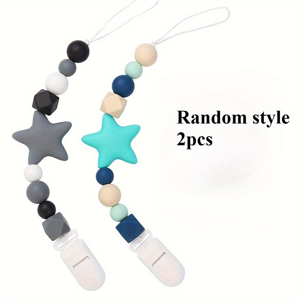2pcs/1pc Colorful Silicone Beaded DIY Craft Kit: Decorative Box, Key Bag Chain, Necklace Lanyard Jewelry Making Accessories
